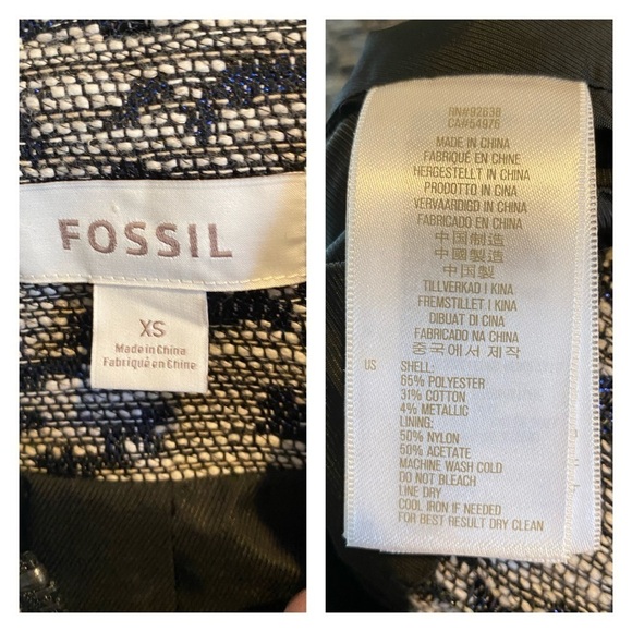 Fossil Gray & Purple zip jacket - Picture 11 of 11